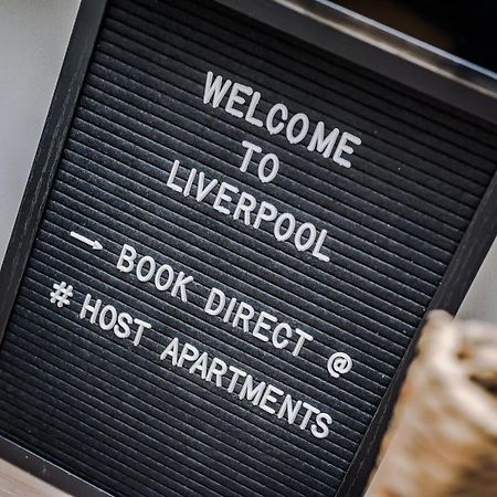 Host Apartments - Contemporary 3 Bed Apt With Balcony - Perfect For Long Stays Liverpool Exteriör bild
